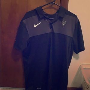 Milwaukee bucks assistant coach polo T shirt